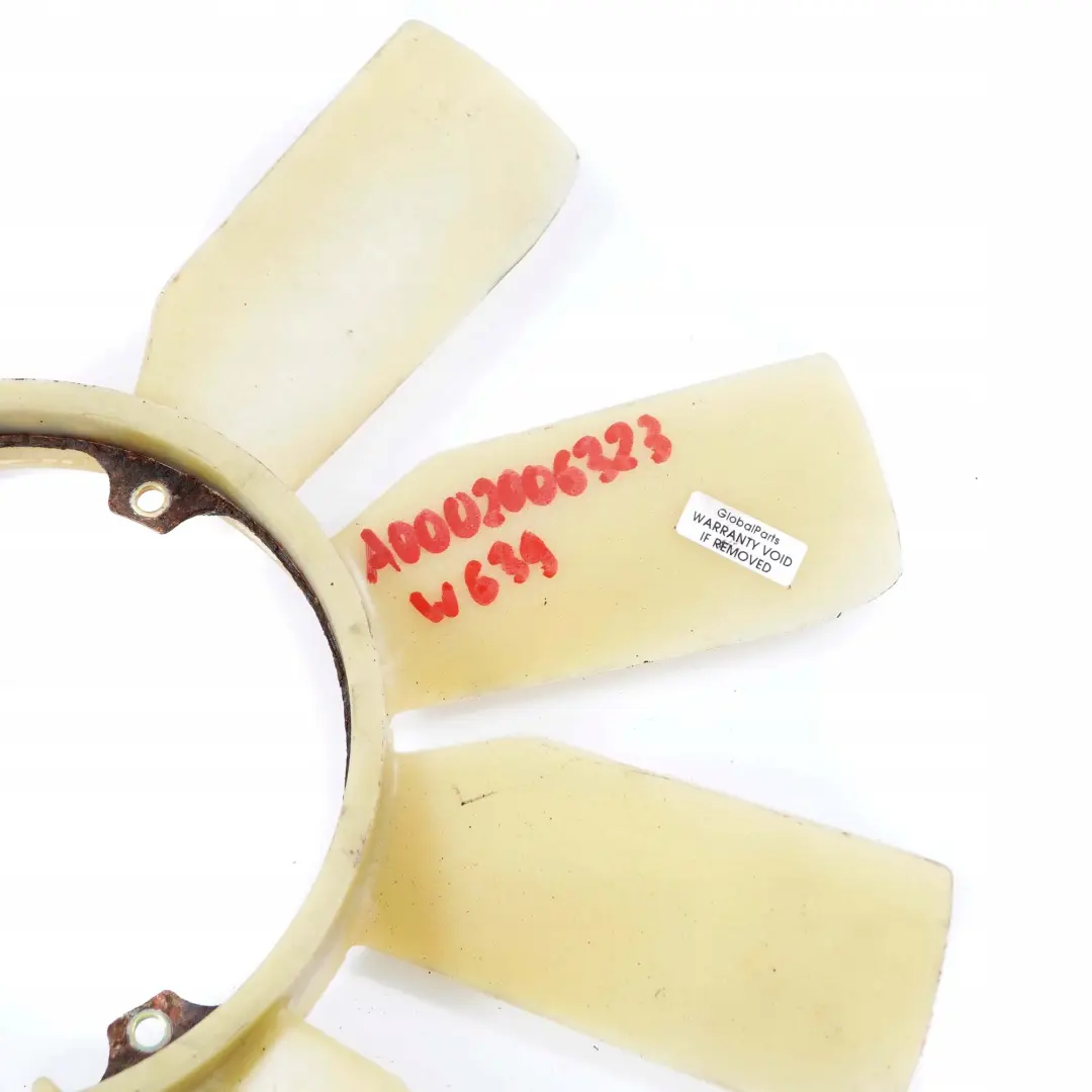 Mercedes Vito Viano W639 Motor Refrigeracion Radiador Ventilador - SKU A0002006323 - Número de pieza A0002006323