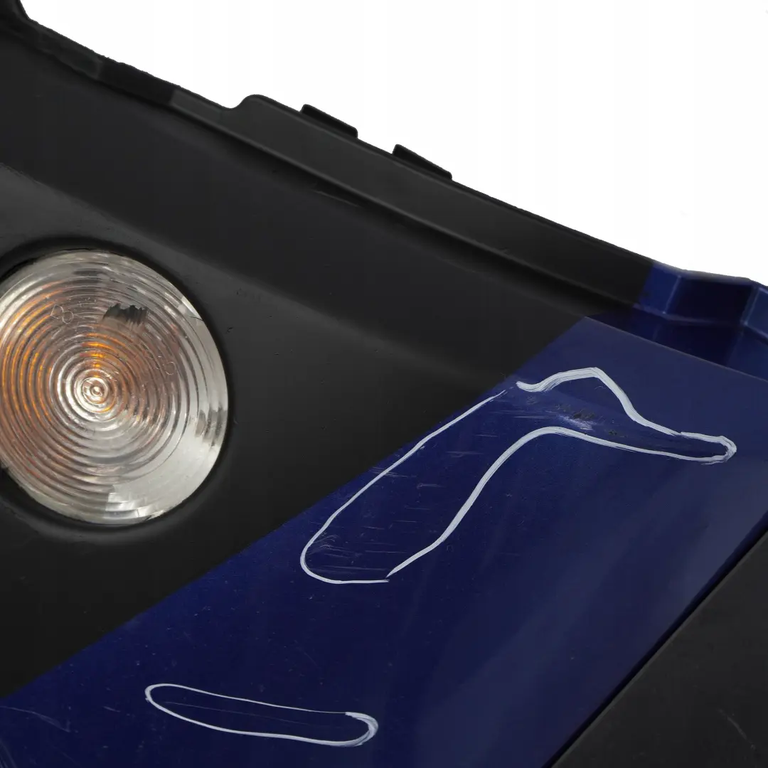 Mini Cooper Cabrio R50 R52 Parachoques delantero completo Azul Rayo - A63 - SKU 0308998-LB - Número de pieza 0308998