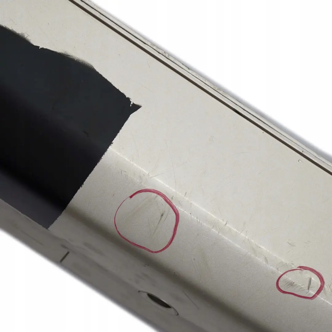 Mercedes-Benz M-Class ML W163 Rear Bumper Trim Panel Travertine Beige - 693 to with Part number A1698856525 Mercedes-Benz M-Class ML W163 Rear Bumper Trim Panel Travertine Beige - 693 - SKU A1638807271-TRB - Part number A1698856525