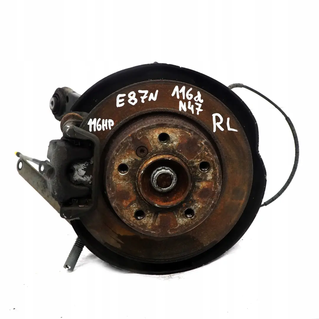 BMW E81 E87 LCI 116d N47 Trasera Izquierda Suspension Pierna Eje Disco De Freno - SKU 6774809-15 - Número de pieza 6774809