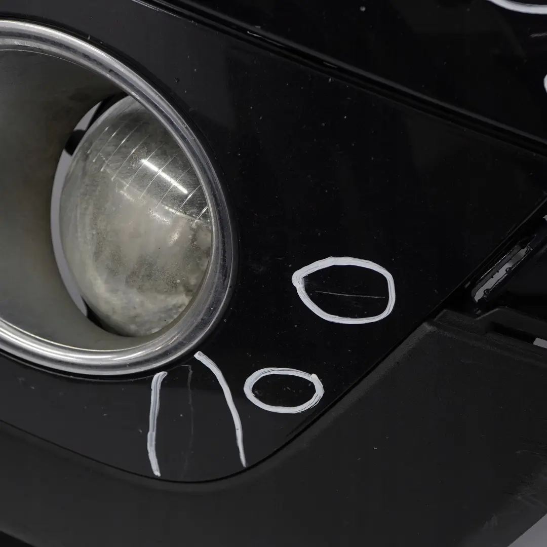 BMW Mini Cooper D R55 R56 Complete Front Bumper Trim Panel Astro Black - A25 - SKU 0430268-ASB - Part number 0430242