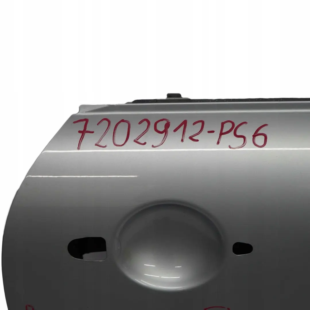 Front Right Door O/S Pure Silver Metallic - 900 to Mini Cooper R50 R52 R53 6 with Part number 7202912 Mini Cooper R50 R52 R53 6 Front Right Door O/S Pure Silver Metallic - 900 - SKU 7202912-PS6 - Part number 7202912