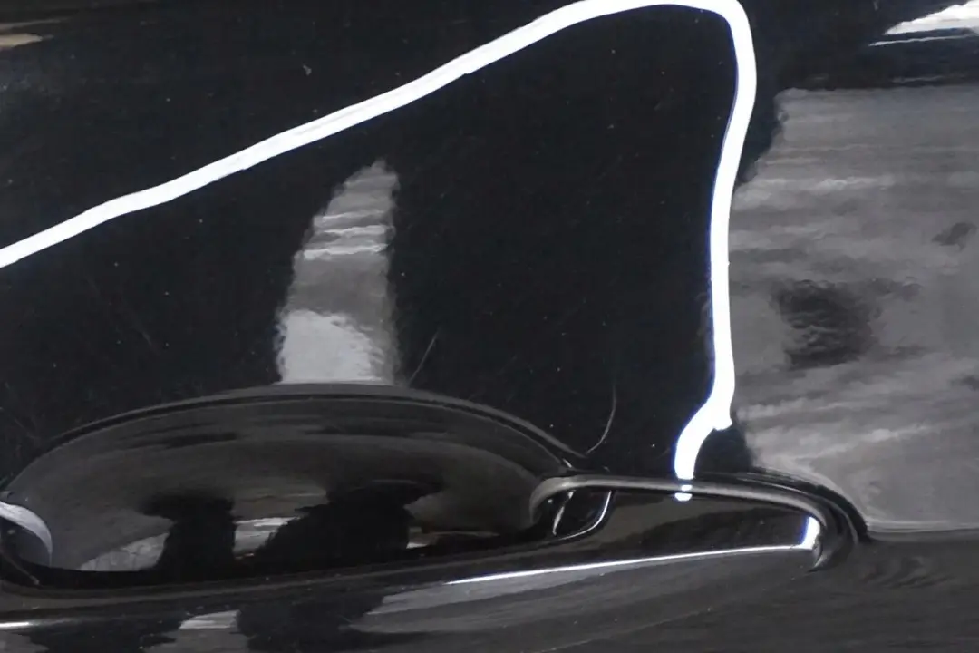 BMW 3 Reihe E90 E90N LCI Beifahrer Tür hinten rechts Schwarz 2 - SKU 7203648-SCH8 - Teilenummer 7203648