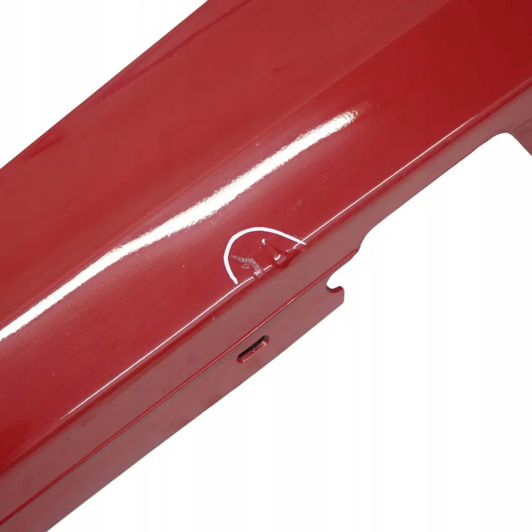 BMW E87 LCI 5 Listello Portiera Apertura Gonna SX Rosso-Cremisi Rosso - A61 - SKU 0036145-KAR5 - Numero di parte 0036145