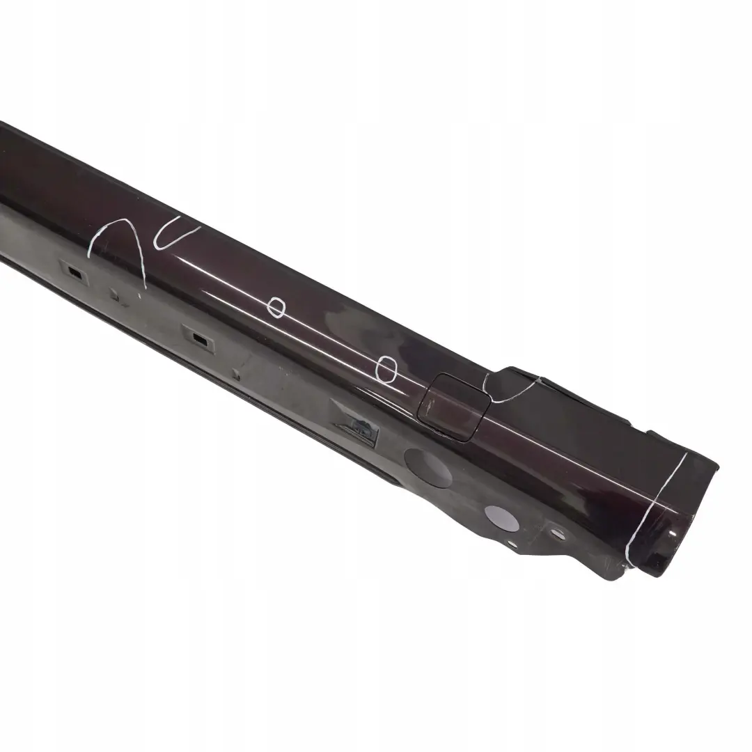 Mercedes-Benz CLK W208 Door Sill Side Cover Skirt Right O/S Almandine Black 182 to with Part number A2086980654 Mercedes-Benz CLK W208 Door Sill Side Cover Skirt Right O/S Almandine Black 182 - SKU A2086980654-ALB - Part number A2086980654