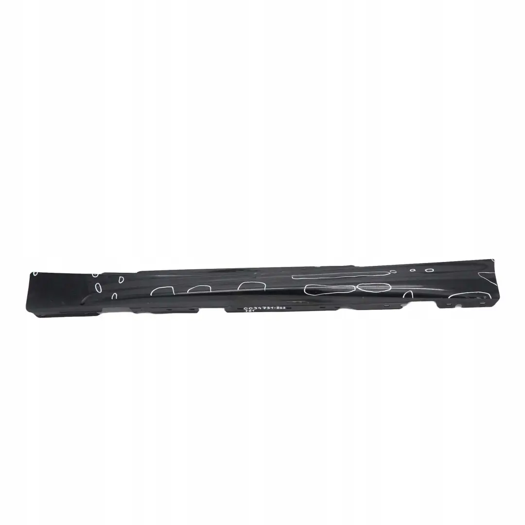 BMW E81 E82 E88 M Sport Listello Portiera Apertura SX Sapphire Nero - 475 - SKU 0034731-BS2 - Numero di parte 0034731
