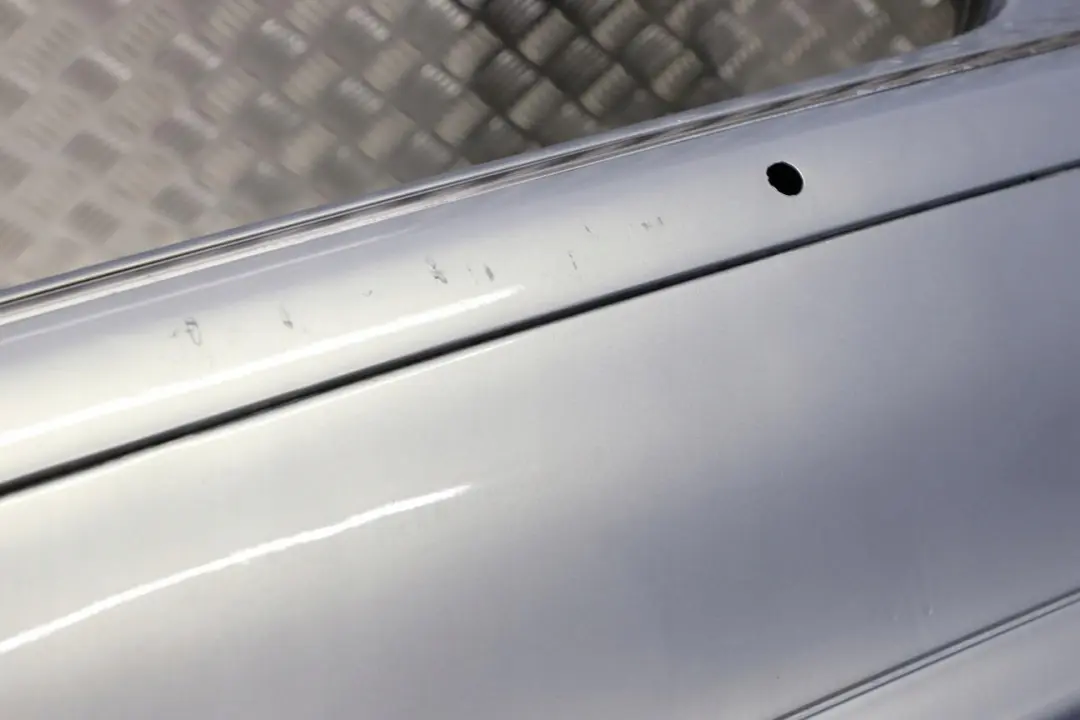 Class W220 Rear Bumper Trim Panel Blue Chalcedonblau - 347 to Mercedes S with Part number A2208800140 Mercedes S Class W220 Rear Bumper Trim Panel Blue Chalcedonblau - 347 - SKU A2208800140-QB - Part number A2208800140