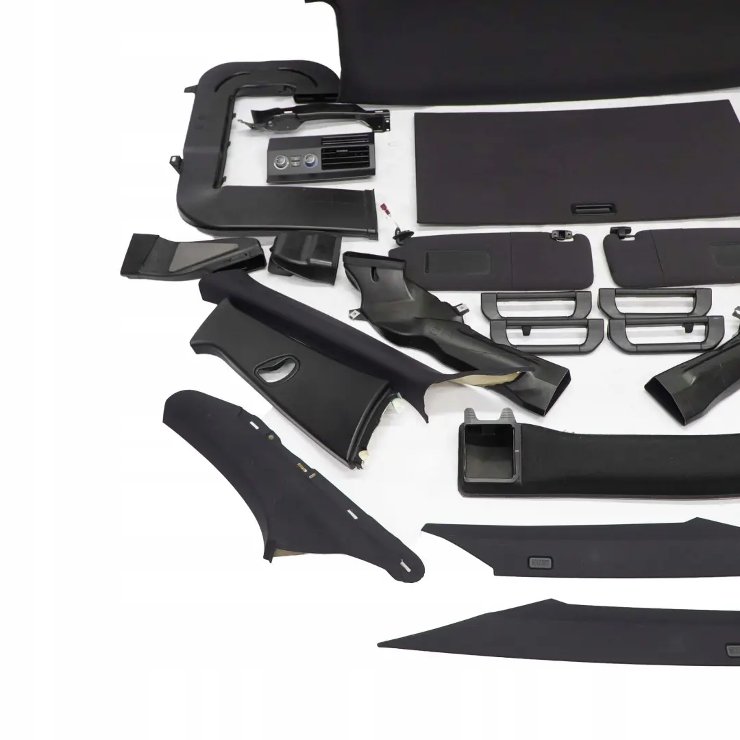 BMW E66 Long Complete Headlining Roof Slide Rear Air Conditioning Sunroof Black - SKU 7058135 - Part number 7058135