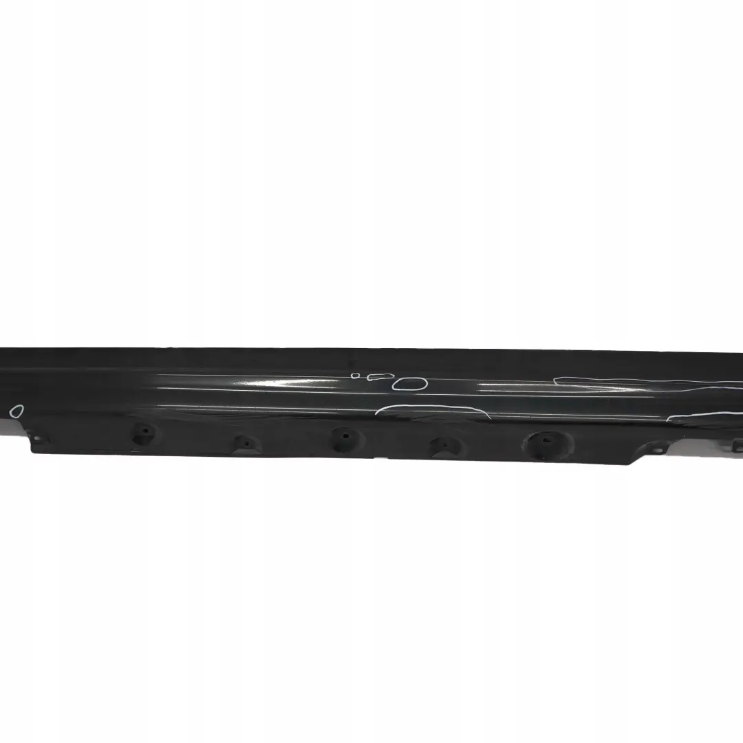 Left N/S Side Sill Skirt Kick Panel Black Sapphire - 475 to BMW 3 Series E46 with Part number 9071633 BMW 3 Series E46 Left N/S Side Sill Skirt Kick Panel Black Sapphire - 475 - SKU 9071633-BS - Part number 9071633