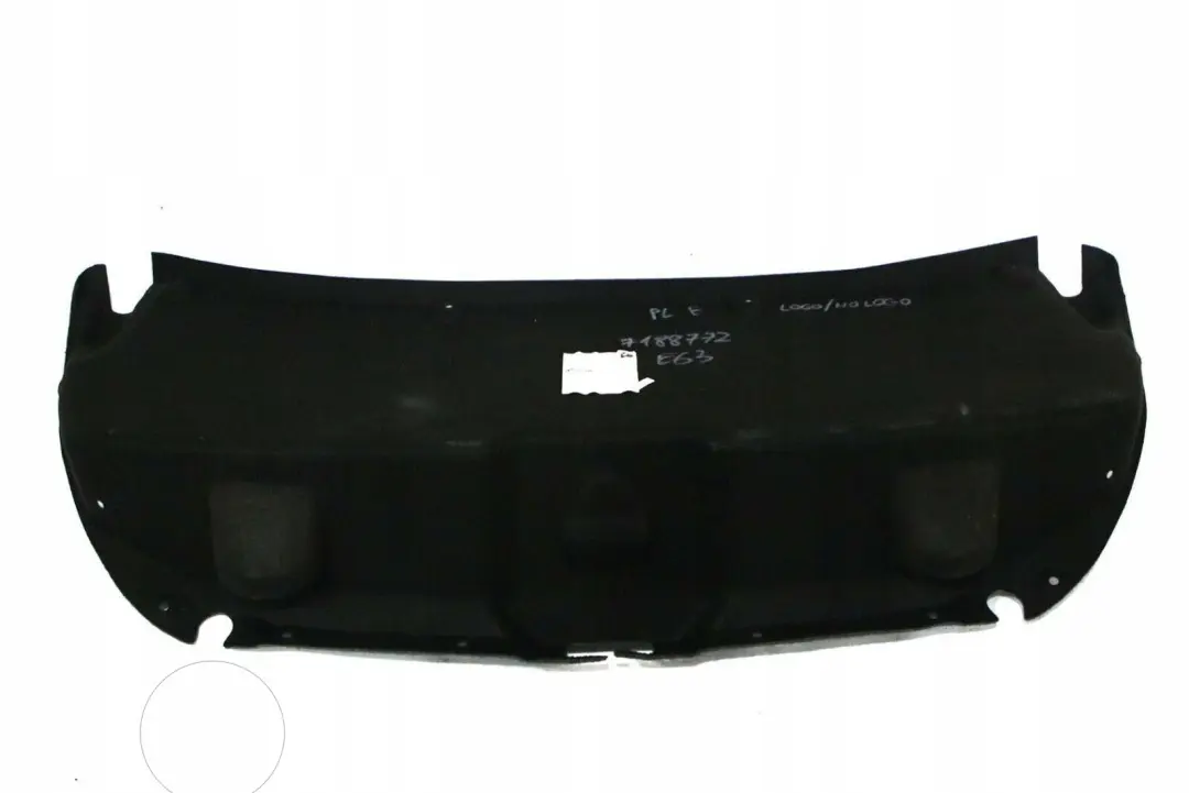 BMW 6 Series E63 Coupe Boot Trunk Lid Trim Panel Cover Anthracite Melange - SKU 7188772 - Part number 7188772