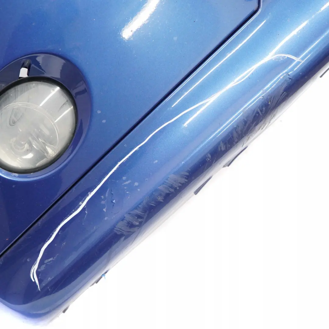 Complete Front Bumper Trim Panel Sydneyblau Sydney Blue Metallic A19 to BMW 1 E87 with Part number 0032635 BMW 1 E87 Complete Front Bumper Trim Panel Sydneyblau Sydney Blue Metallic A19 - SKU 0032635-SYD1 - Part number 0032635