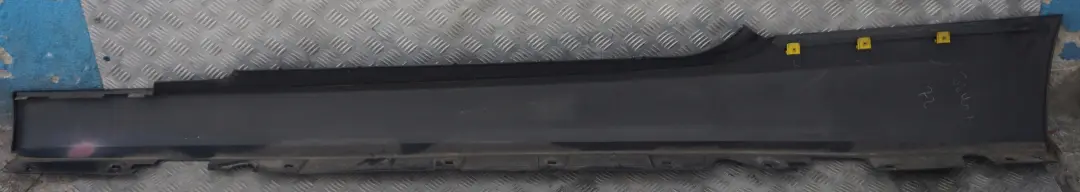 BMW 3 SERIES E92 E93 Sill Strip Side Skirt Right O/S Black Sapphire - 475 - SKU 0034058-BS - Part number 0034058