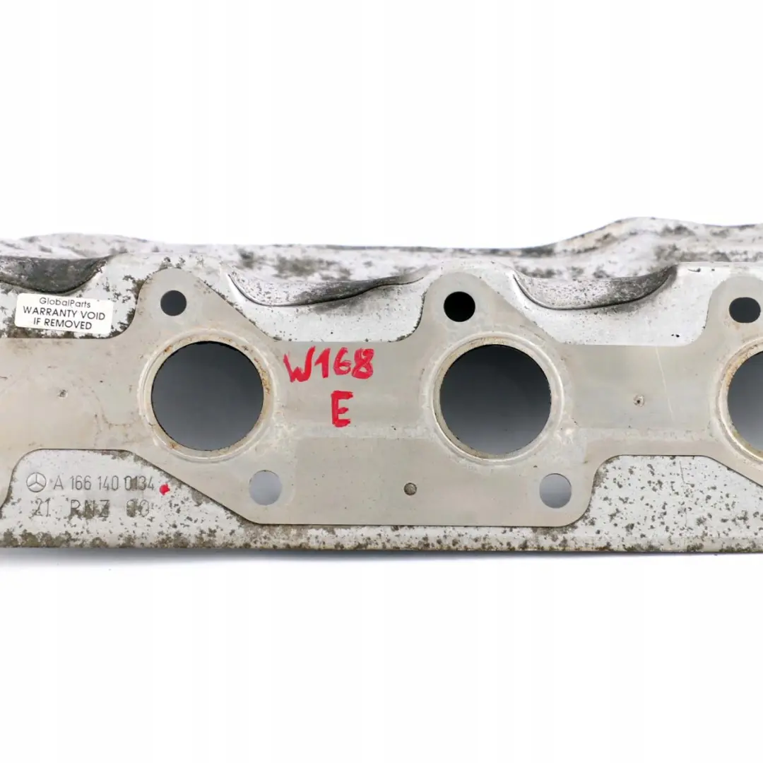 Mercedes-Benz A W168 Vaneo W414 M166 Petrol Exhaust Manifold Plate to with Part number A1661400134 Mercedes-Benz A W168 Vaneo W414 M166 Petrol Exhaust Manifold Plate - SKU A1661400134 - Part number A1661400134