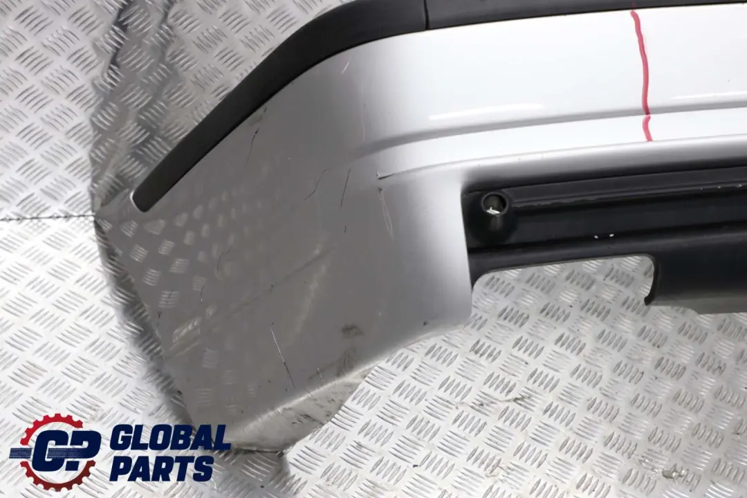 BMW 3 E46 Limousine M Sport Paket Stossfänger Hinten PDC Titansilber - 354 - SKU 0002105-TS - Teilenummer 0002105