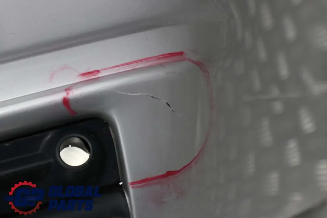 Bumper Trim Panel Titansilber Silver - 354 to BMW 3 E46 Saloon M Sport Rear with Part number 0002105 BMW 3 E46 Saloon M Sport Rear Bumper Trim Panel Titansilber Silver - 354 - SKU 0002105-TS - Part number 0002105