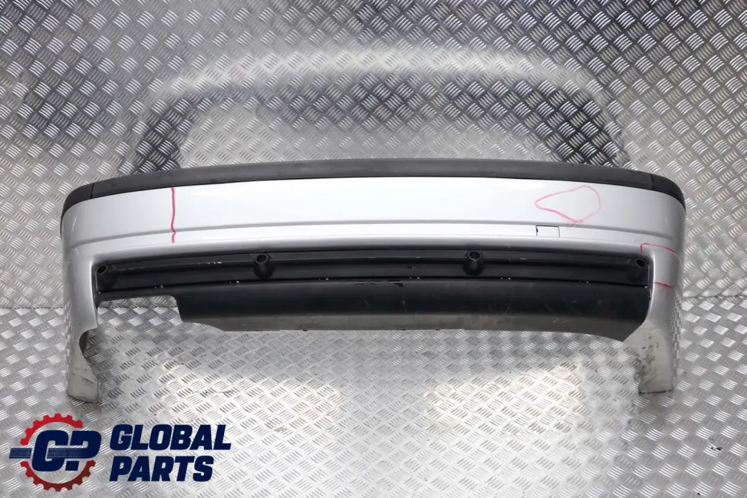 BMW 3 E46 Limousine M Sport Paket Stossfänger Hinten PDC Titansilber - 354 - SKU 0002105-TS - Teilenummer 0002105