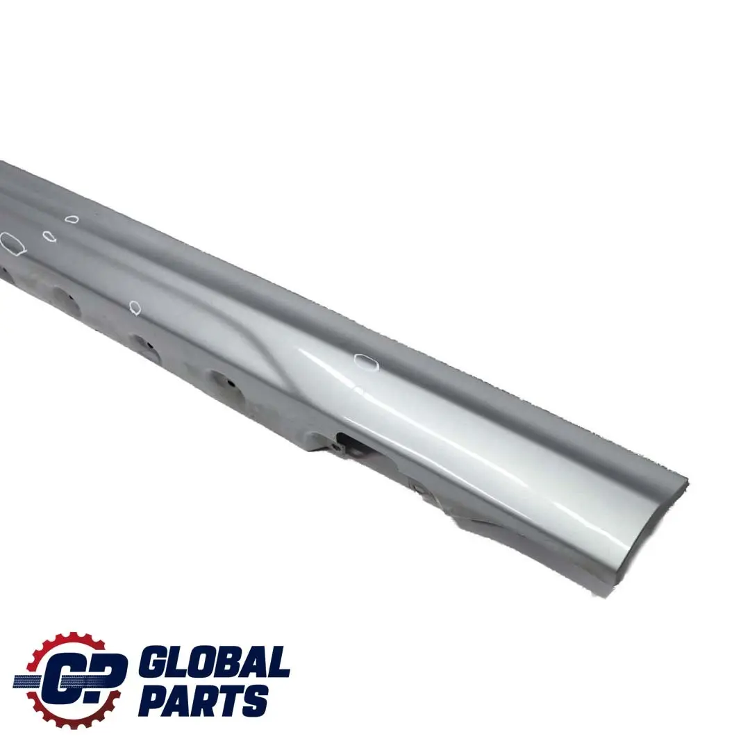 BMW E46 M Sport Limousine Touring Listello Portiera SX Grigio Argento - A08 - SKU 0002126-SBG - Numero di parte 0002126