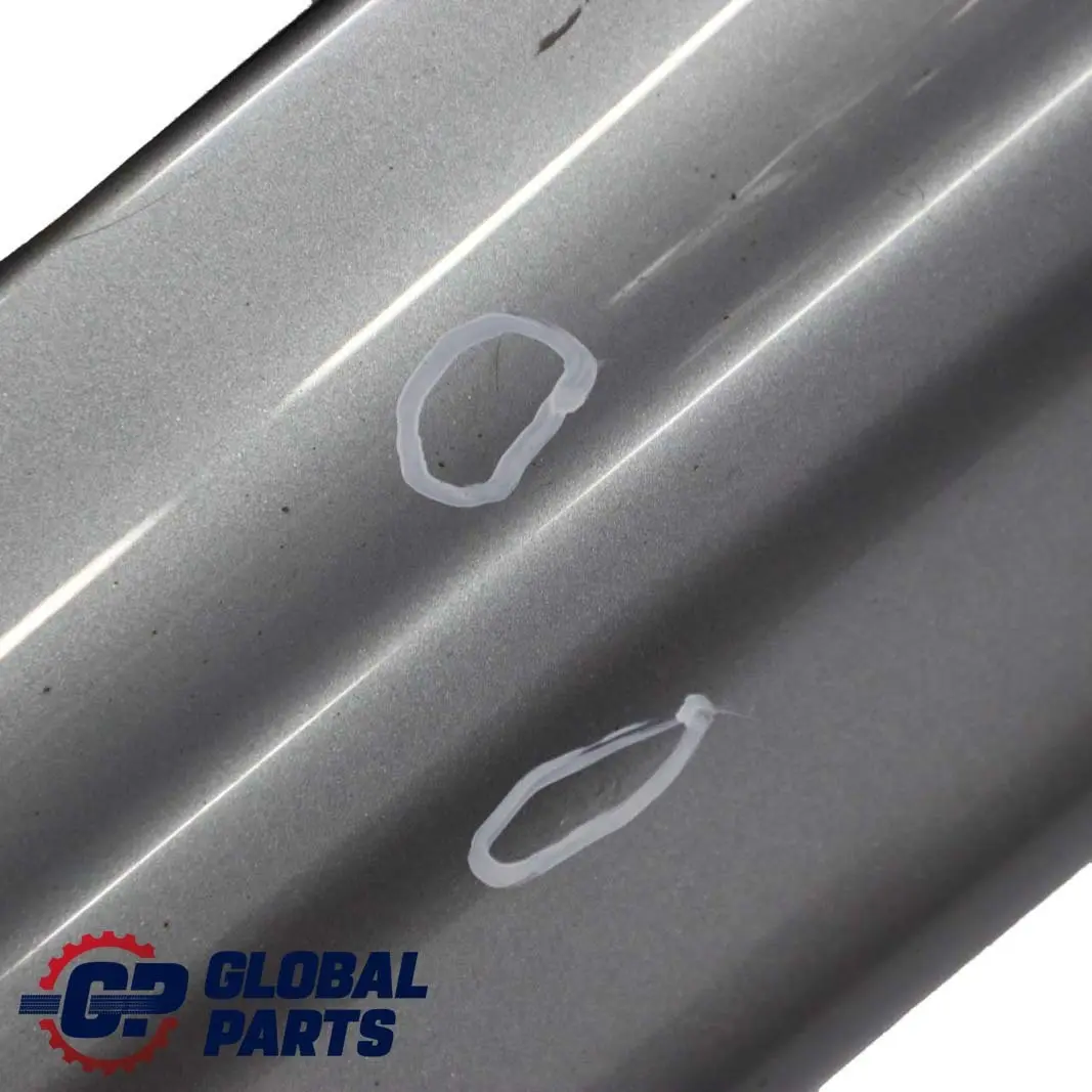 BMW E46 M Sport Limousine Touring Listello Portiera SX Grigio Argento - A08 - SKU 0002126-SBG - Numero di parte 0002126