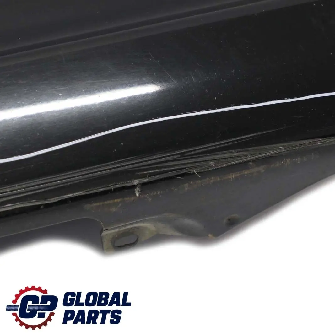 BMW 3 E46 M Sport Limousine Touring Schwellerleiste Links Schwarz 2 - 668 - SKU 0002126-SCH - Teilenummer 0002126