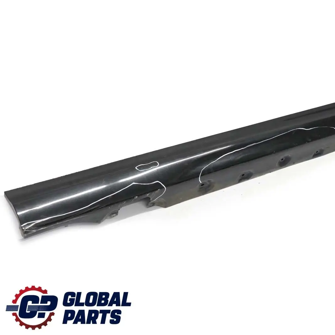 BMW 3 E46 M Sport Limousine Touring Schwellerleiste Rechts Schwarz 2 - 668 - SKU 0002127-SCH - Teilenummer 0002127