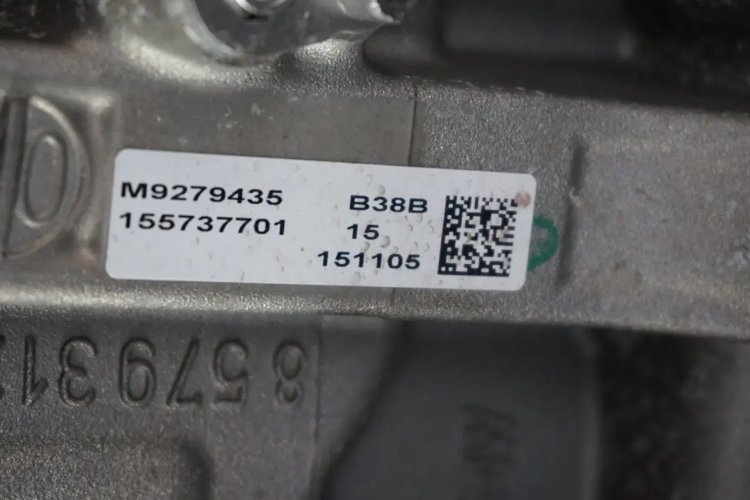 B38 Moteur Nu B38B15A Neuf Distribution GARANTIE BMW F20 F30 F31 LCI 118i 318i - SKU 0003080-2 - Numéro de pièce 0003080