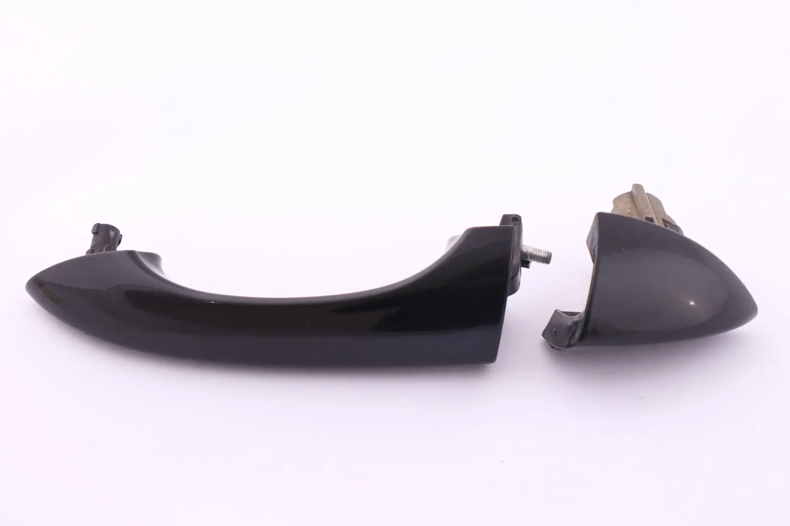 BMW X5 Series E53 Front Left Door N/S Handle Grab Catch Cover Black Sapphire