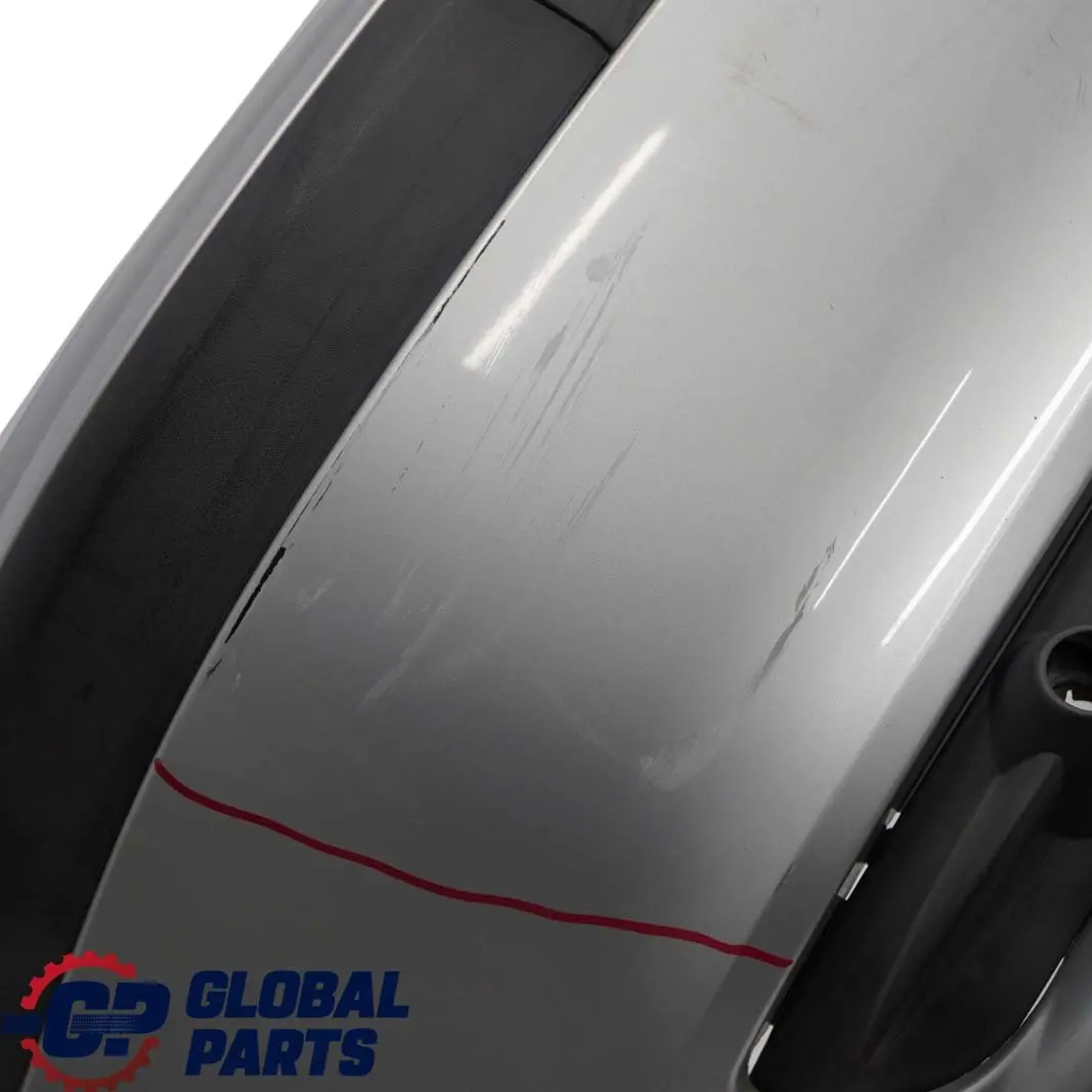 Bumper Trim Panel Titansilber Titan Silver Metallic 354 to BMW 3 E46 Touring Rear with Part number 0007425 BMW 3 E46 Touring Rear Bumper Trim Panel Titansilber Titan Silver Metallic 354 - SKU 0007425-TS - Part number 0007425