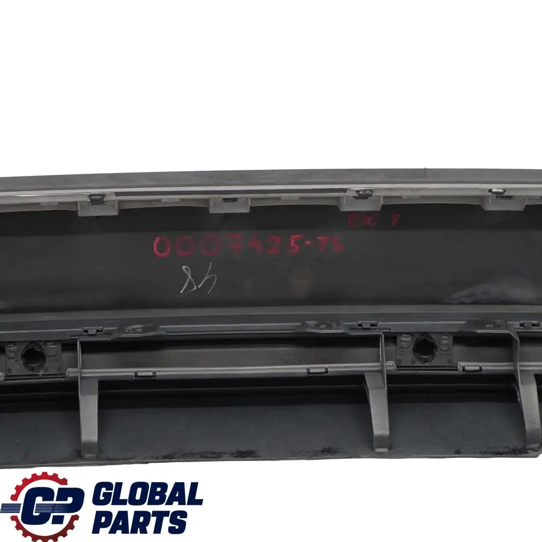 Bumper Trim Panel Titansilber Titan Silver Metallic 354 to BMW 3 E46 Touring Rear with Part number 0007425 BMW 3 E46 Touring Rear Bumper Trim Panel Titansilber Titan Silver Metallic 354 - SKU 0007425-TS - Part number 0007425