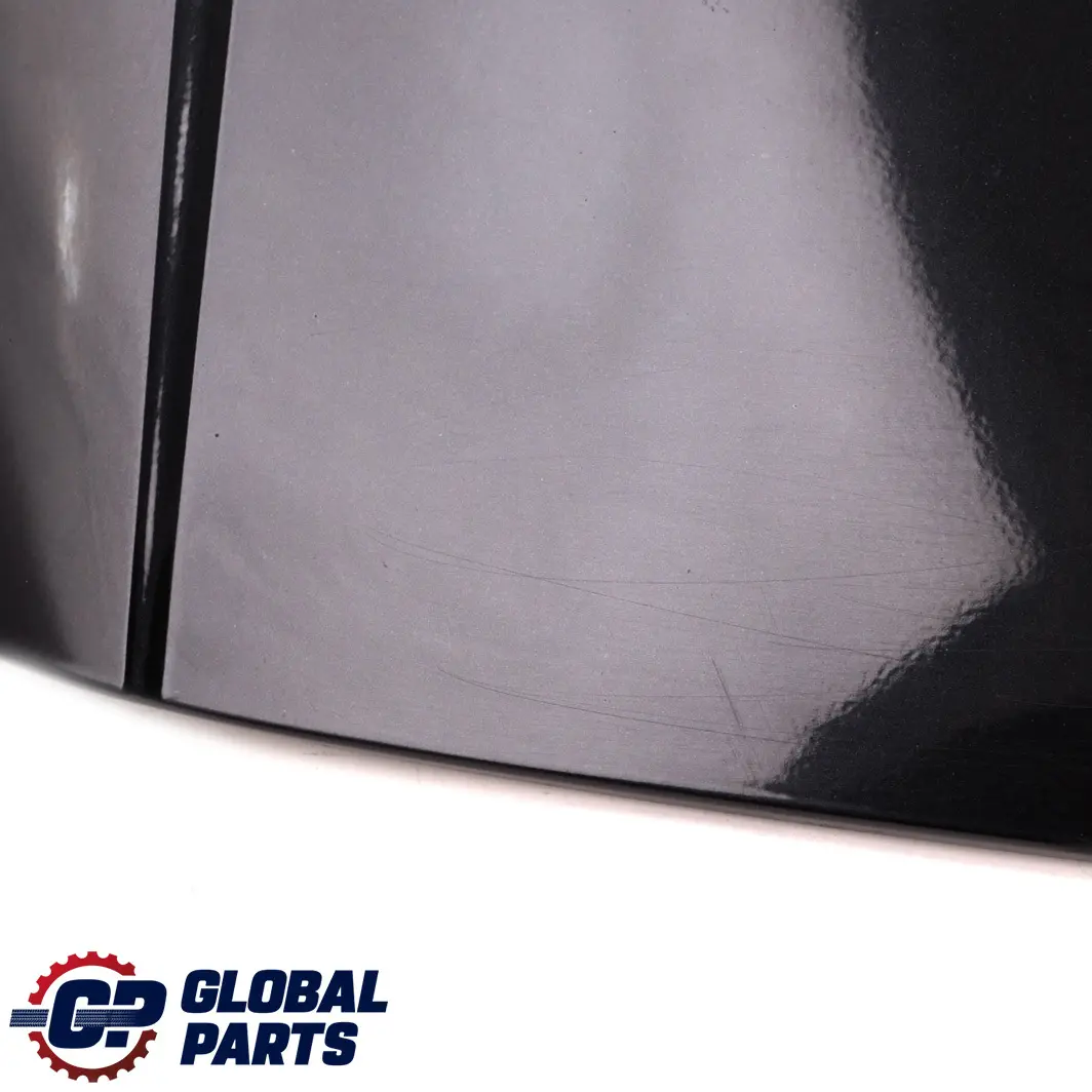 BMW X5 E53 Kofferraum Deckel Heckklappe Obere Spoilerblende Schwarz Saphir - 475 - SKU 0008798-BS - Teilenummer 0008798