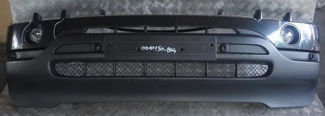 Front Bumper Panel PDC Black Sapphire Metallic - 475 to BMW X5 Series E53 4 with Part number 0010150 BMW X5 Series E53 4 Front Bumper Panel PDC Black Sapphire Metallic - 475 - SKU 0010150-BS4 - Part number 0010150