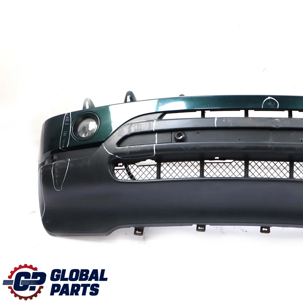 Front Bumper Panel PDC Oxfordgruen Oxford Green Metallic 430 to BMW X5 Series E53 with Part number 0010150 BMW X5 Series E53 Front Bumper Panel PDC Oxfordgruen Oxford Green Metallic 430 - SKU 0010150-OXF1 - Part number 0010150