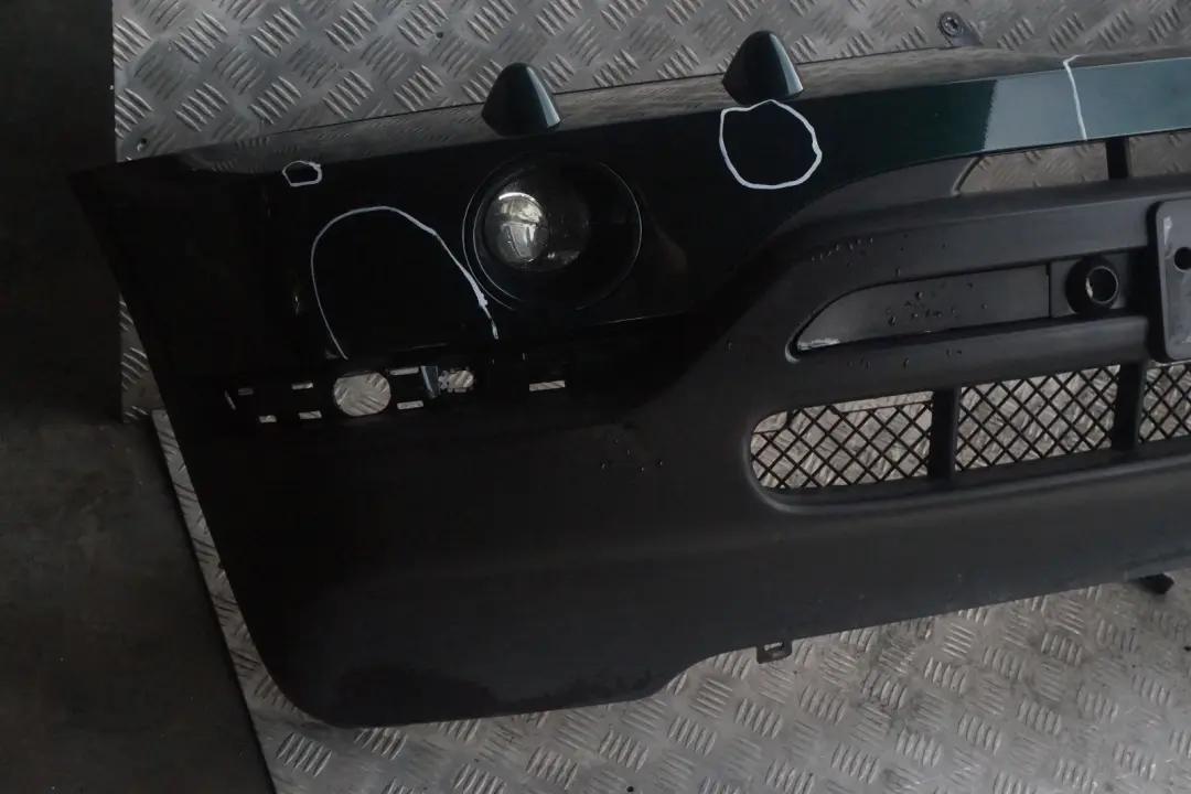 Front Bumper Panel PDC Oxfordgruen Oxford Green Metallic to BMW X5 Series 2 E53 with Part number 0010150 BMW X5 Series 2 E53 Front Bumper Panel PDC Oxfordgruen Oxford Green Metallic - SKU 0010150-OXF2 - Part number 0010150