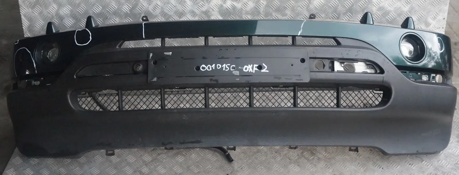 BMW X5 Series 2 E53 Front Bumper Panel PDC Oxfordgruen Oxford Green Metallic