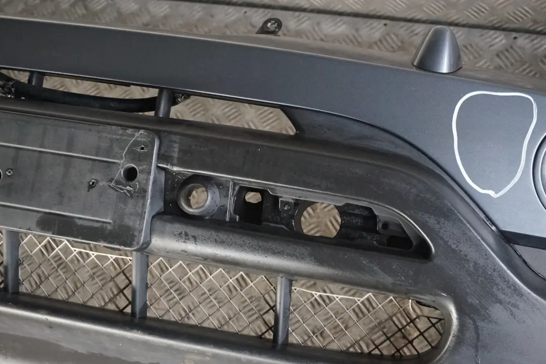 Front Bumper Panel PDC Stahlgrau Steel Grey Metallic - 400 to BMW X5 Series E53 with Part number 0010150 BMW X5 Series E53 Front Bumper Panel PDC Stahlgrau Steel Grey Metallic - 400 - SKU 0010150-STH - Part number 0010150