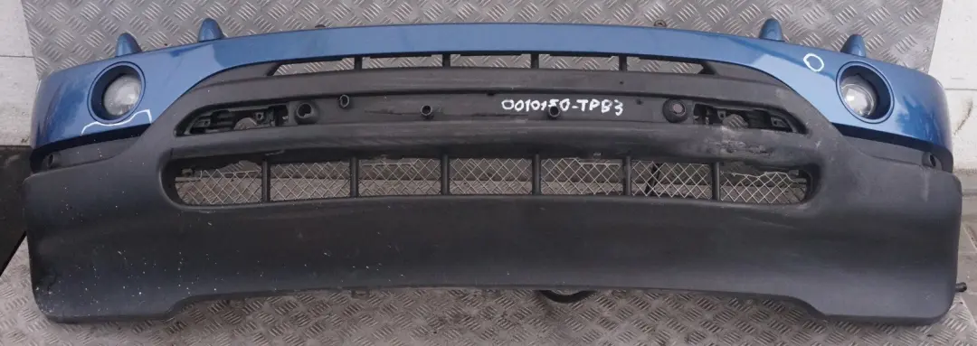 Front Bumper Panel PDC Topasblau Topaz Blue Metallic - 361 to BMW X5 Series 3 E53 with Part number 10150 BMW X5 Series 3 E53 Front Bumper Panel PDC Topasblau Topaz Blue Metallic - 361 - SKU 0010150-TPB3 - Part number 10150