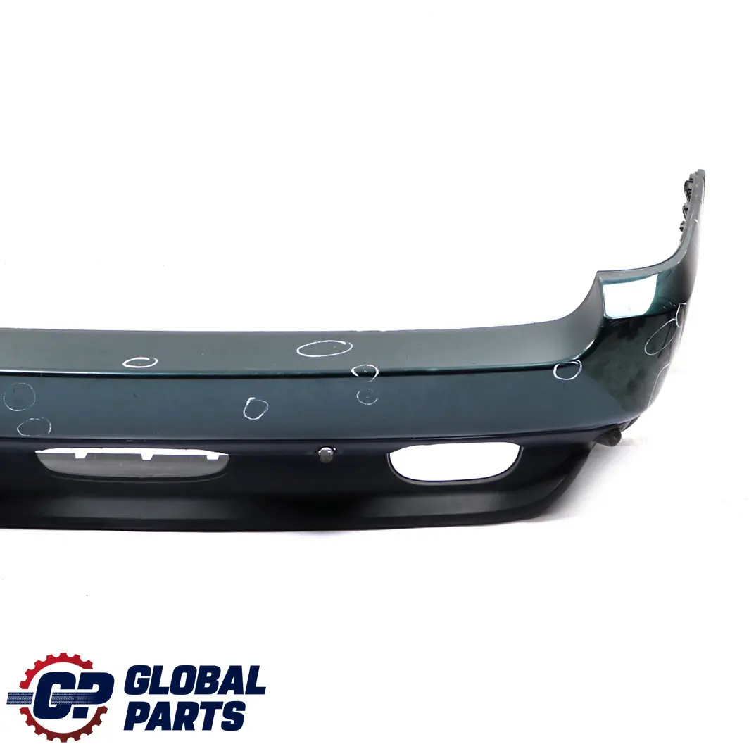 Bumper Panel PDC Oxfordgruen Oxford Green Metallic - 430 to BMW X5 Series E53 Rear with Part number 0010154 BMW X5 Series E53 Rear Bumper Panel PDC Oxfordgruen Oxford Green Metallic - 430 - SKU 0010154-OXF - Part number 0010154