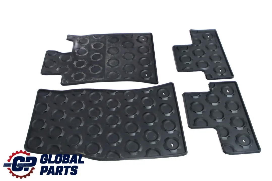 Mini R50 R53 All Weather Interior Front Rear Floor Rubber Mats Set - SKU 10576 - Part number 0010576