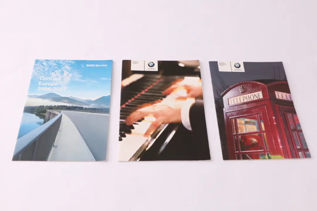 BMW 3 Series E90 Owner's Handbook Instructions Manual Pouch Case Wallet - SKU 0012229 - Part number 0012229