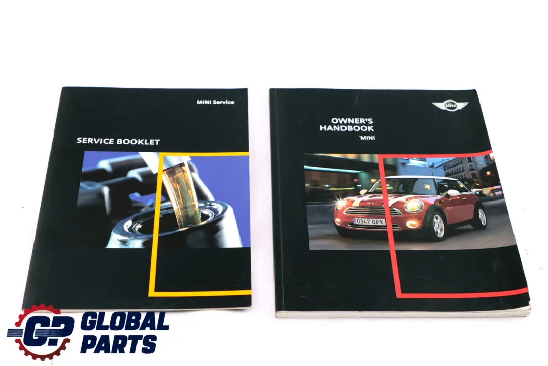 BMW Mini Cooper 2 R56 Service Booklet Owner's Handbook Pouch Case Wallet Set - SKU 0012478-2 - Part number 0012478