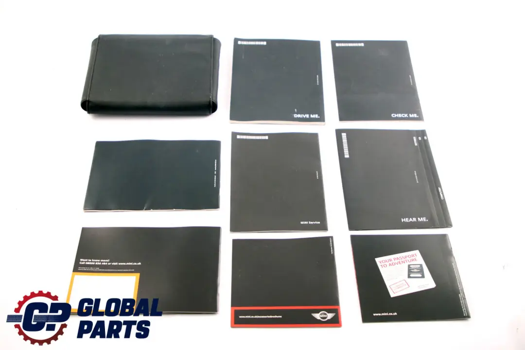 Mini Cooper R56 R57 Service Booklet Owner's Handbook Set Case Wallet Pouch - SKU 12478 - Part number 0012478