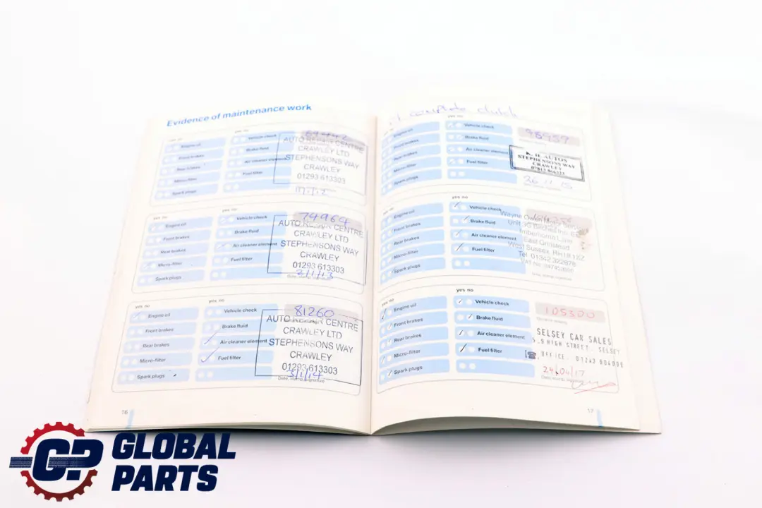 BMW 5 X5 Series E60 LCI E61 LCI E70 Service Booklet - SKU 0013080-1 - Part number 0013080