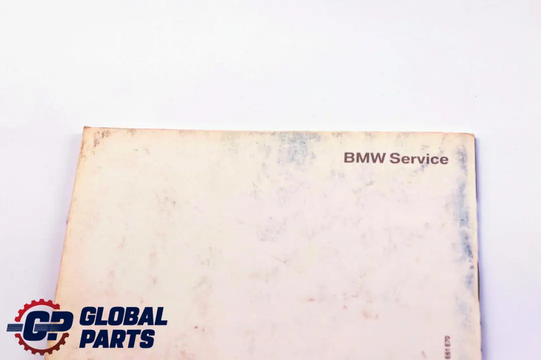 BMW 5 X5 Series E60 LCI E61 LCI E70 Service Booklet - SKU 0013080-1 - Part number 0013080