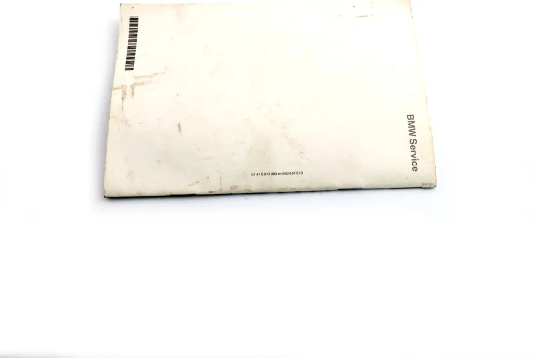 Service Booklet 0141 to BMW 5 X5 Series E60 LCI E61 LCI E70 with Part number 0013080 BMW 5 X5 Series E60 LCI E61 LCI E70 Service Booklet 0141 - SKU 0013080 - Part number 0013080
