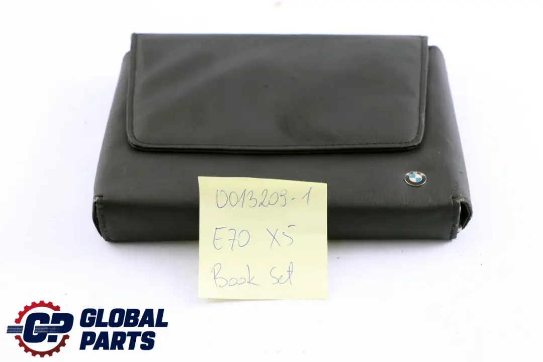 BMW X5 Series E70 Owner's Handbook Book Wallet Case Pouch Set - SKU 0013209 - Part number 0013209