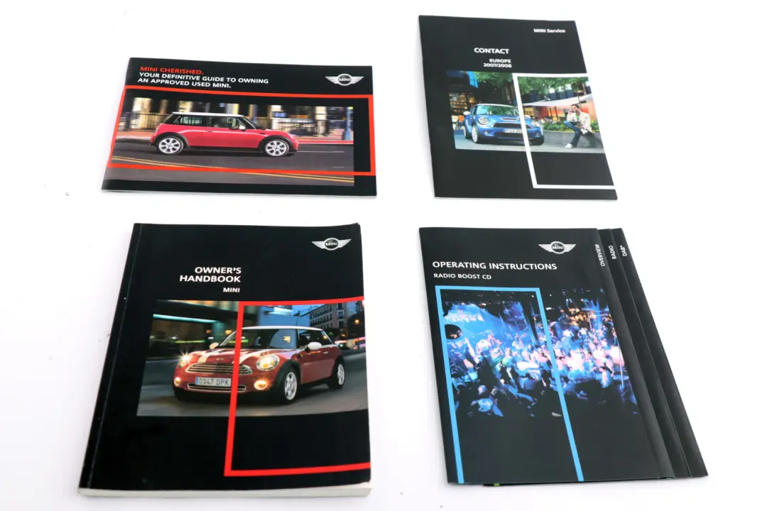 Service Booklet Owner's Handbook Pouch Case Wallet Set to BMW Mini Cooper 5 R56 with Part number 0013283 BMW Mini Cooper 5 R56 Service Booklet Owner's Handbook Pouch Case Wallet Set - SKU 0013283-5 - Part number 0013283