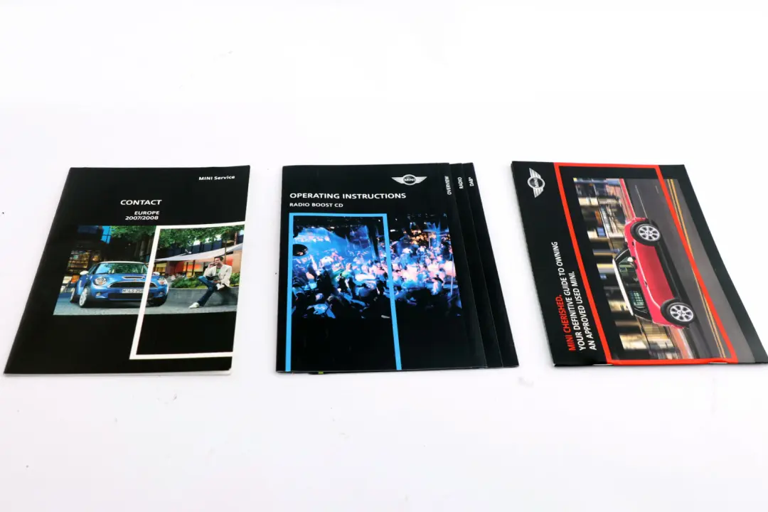 Service Booklet Owner's Handbook Pouch Case Wallet Set to BMW Mini Cooper 5 R56 with Part number 0013283 BMW Mini Cooper 5 R56 Service Booklet Owner's Handbook Pouch Case Wallet Set - SKU 0013283-5 - Part number 0013283