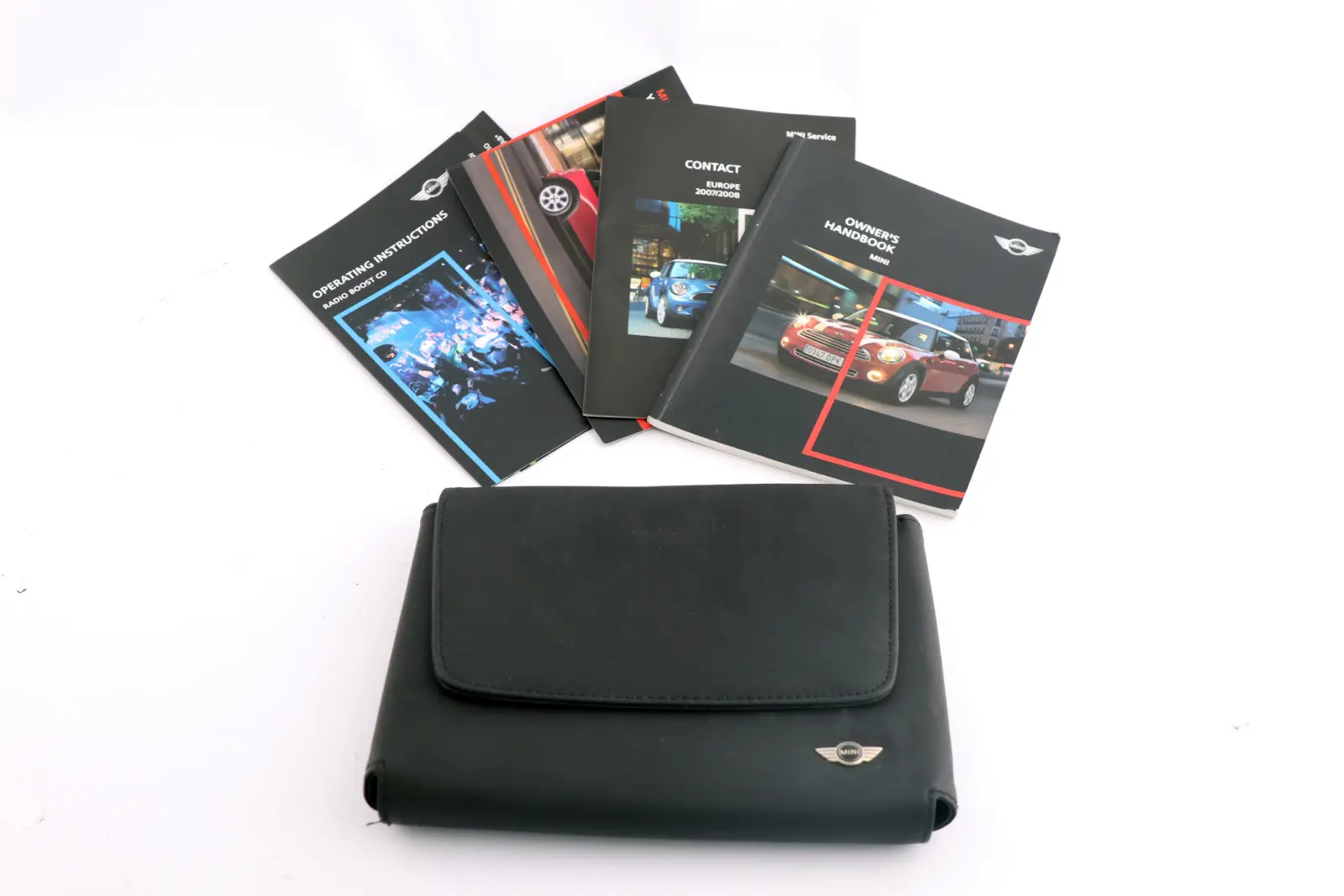 BMW Mini Cooper 5 R56 Service Booklet Owner's Handbook Pouch Case Wallet Set