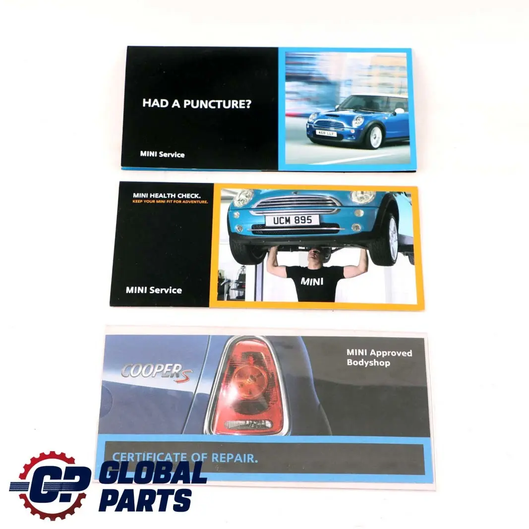 BMW Mini Cooper 6 R56 Owner's Handbook Pouch Case Wallet Set - SKU 0013283-6 - Part number 0013283
