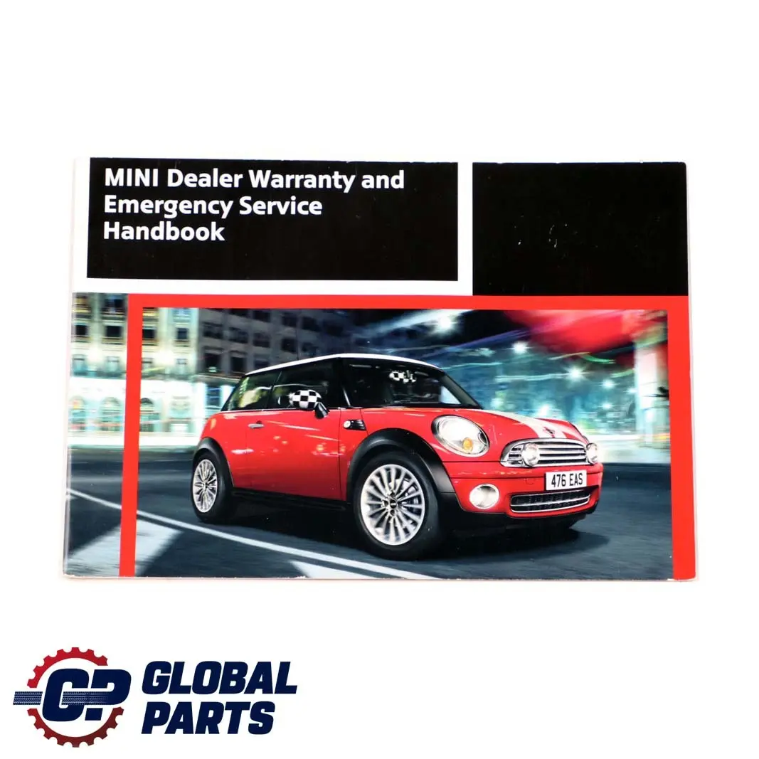 BMW Mini Cooper 6 R56 Owner's Handbook Pouch Case Wallet Set - SKU 0013283-6 - Part number 0013283