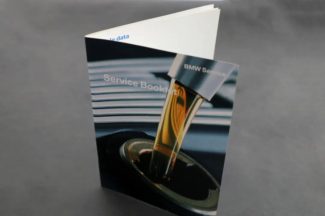 BMW 1 3 Series 3 E87 E90 Service Booklet Book 09/2007-09/2008 - SKU 0014296-3 - Part number 0014296